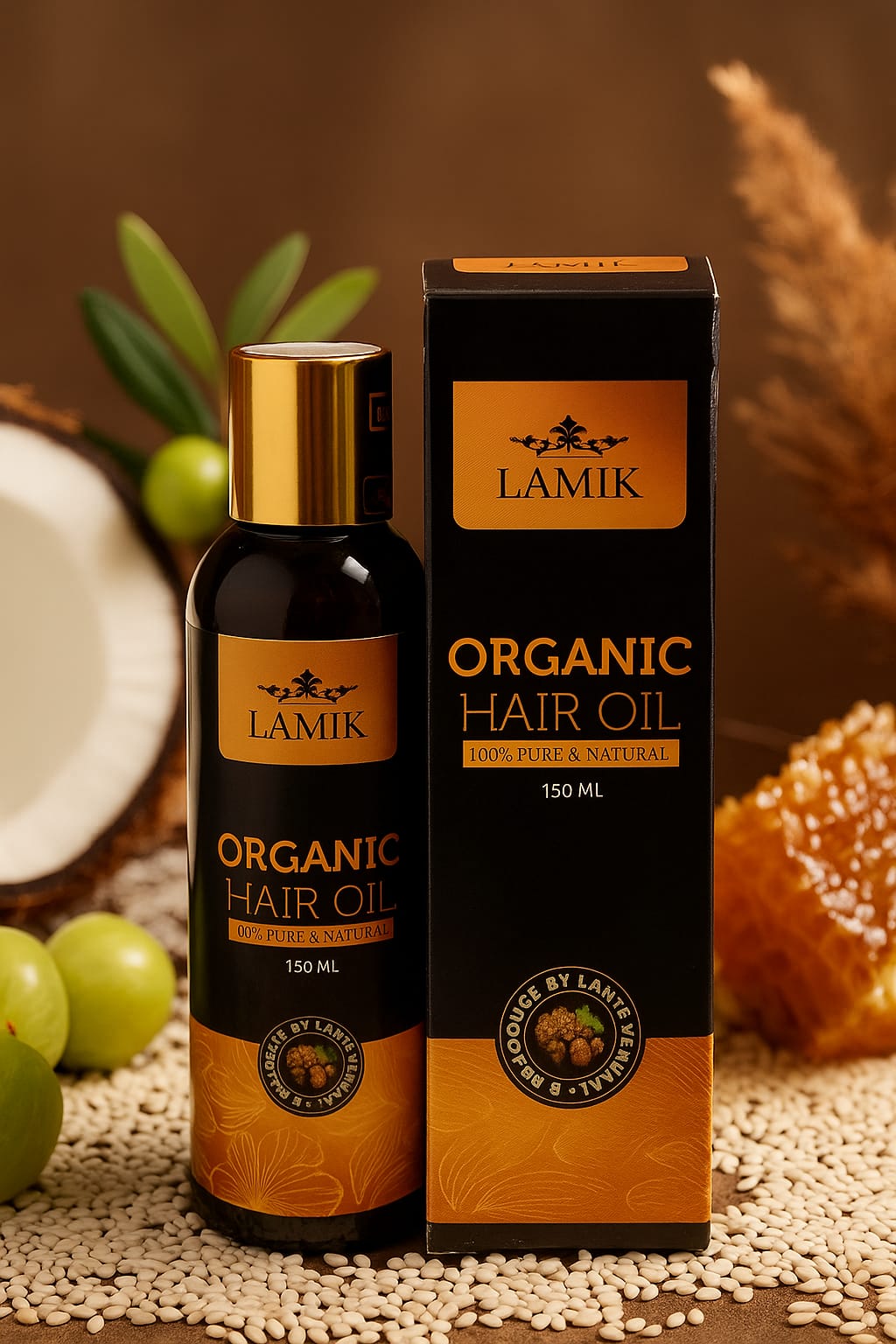 LAMIK  Organic Hair Oil